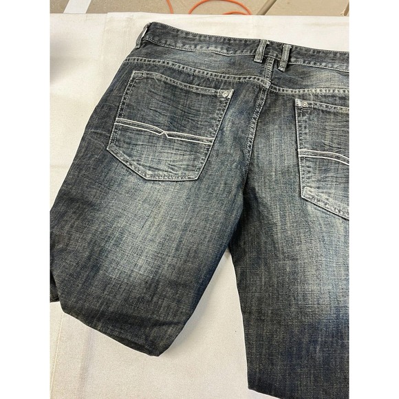 Buffalo Jeans Mens 36x30 Six Basic Slim Straight Denim 100% Cotton - Picture 10 of 11
